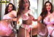 Aditi Mistry Miatry Birthday Live Part 2 Rubbing Cake On Full Body Putting Cake In Asshole Nipples Visible Live